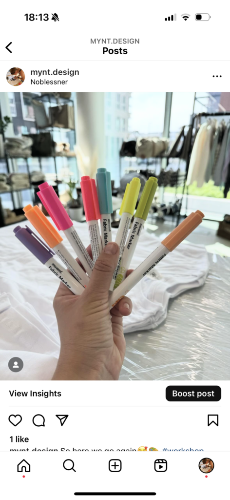 Marker tekstiilimarker